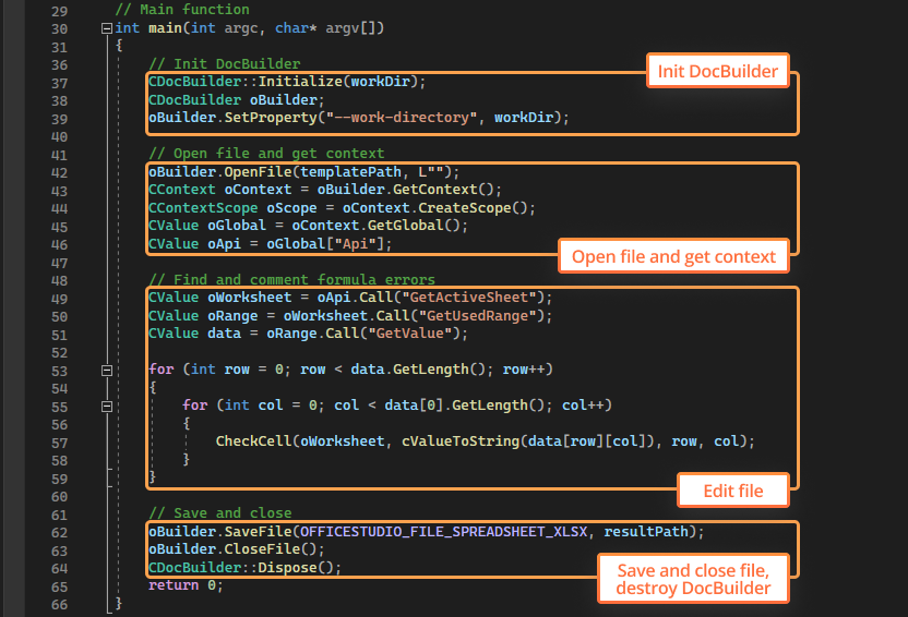 C# Builder builder function